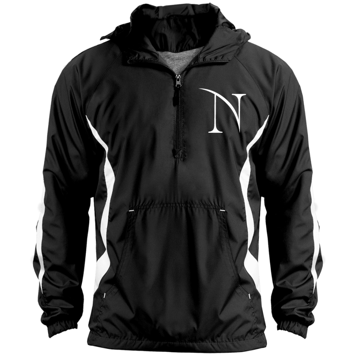 Colorblock Raglan Anorak Jacket