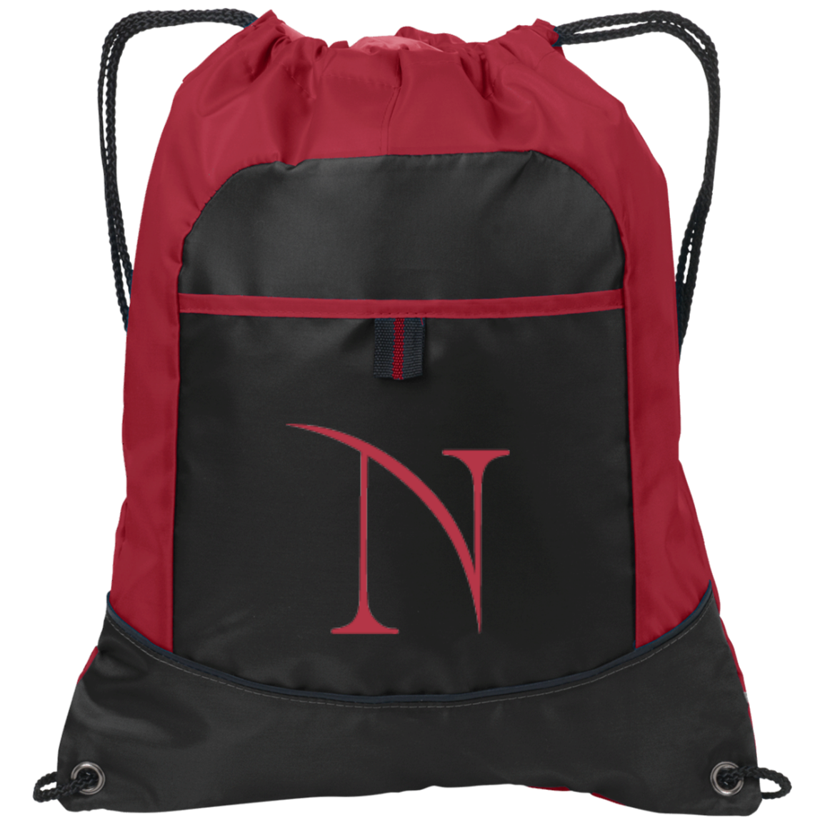Nou Fashion Red Pocket Cinch Pack